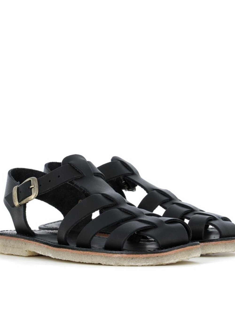 Duckfeet RINGKØBING fisherman style sandals Black Size 45 US 11